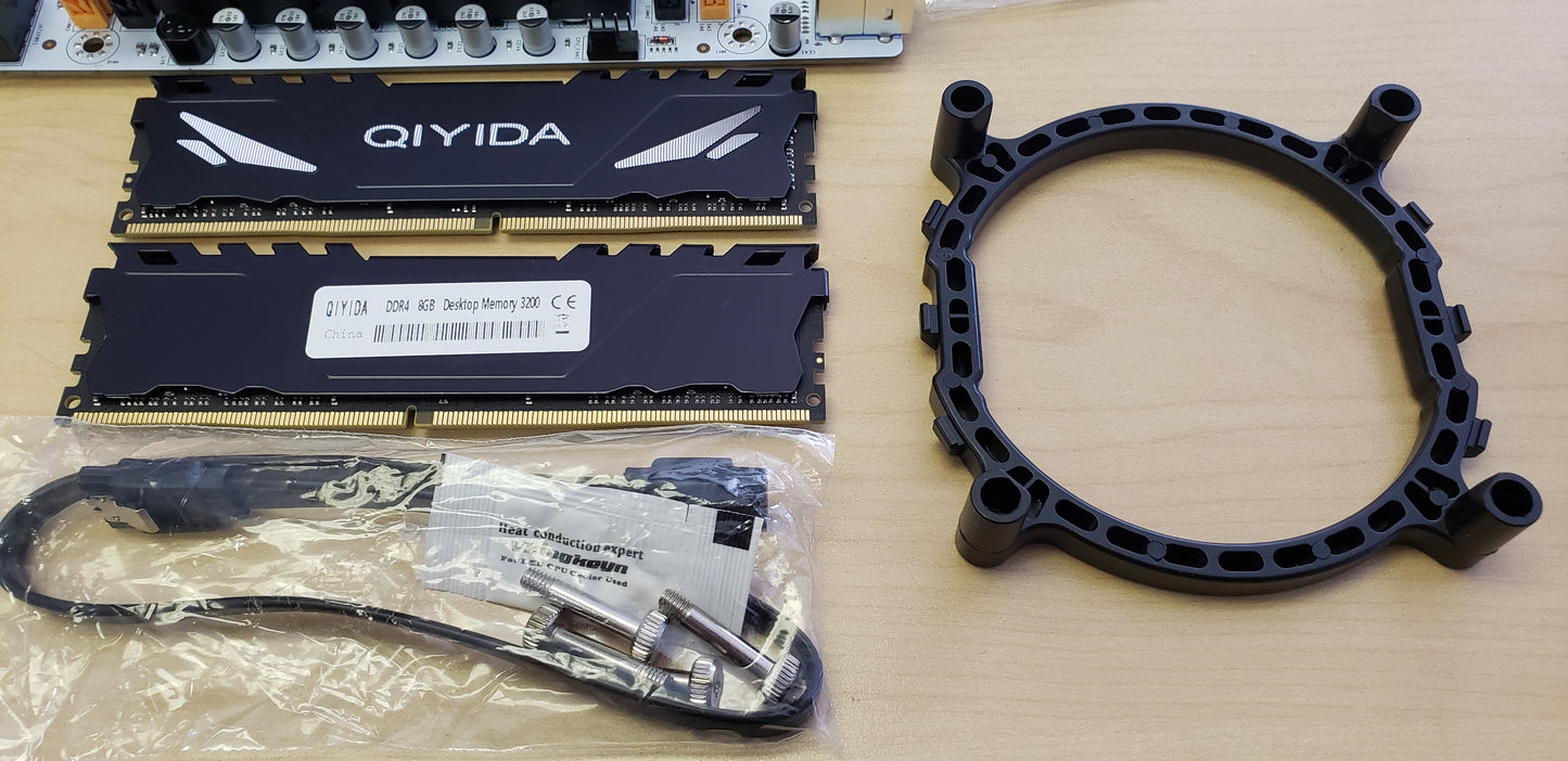 QIYIDA X99 Motherboard Set Combo Xeon Kit E5 2650 V4 CPU LGA 2011-3 Processor Kit